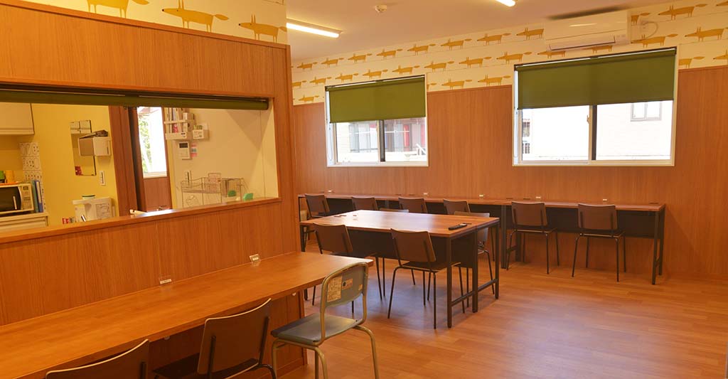 ありんこ工房の食堂